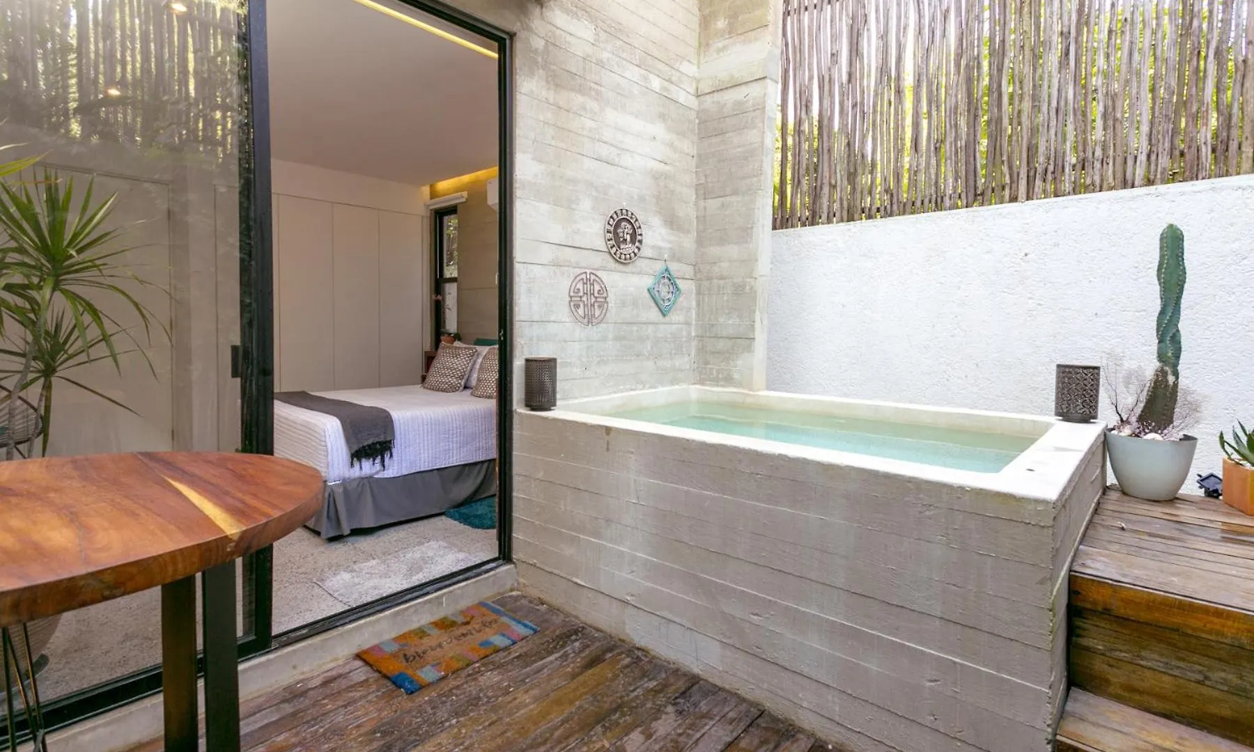 Apartment With Private Plunge Pool At Madara Tulum Earth 1 墨西哥
